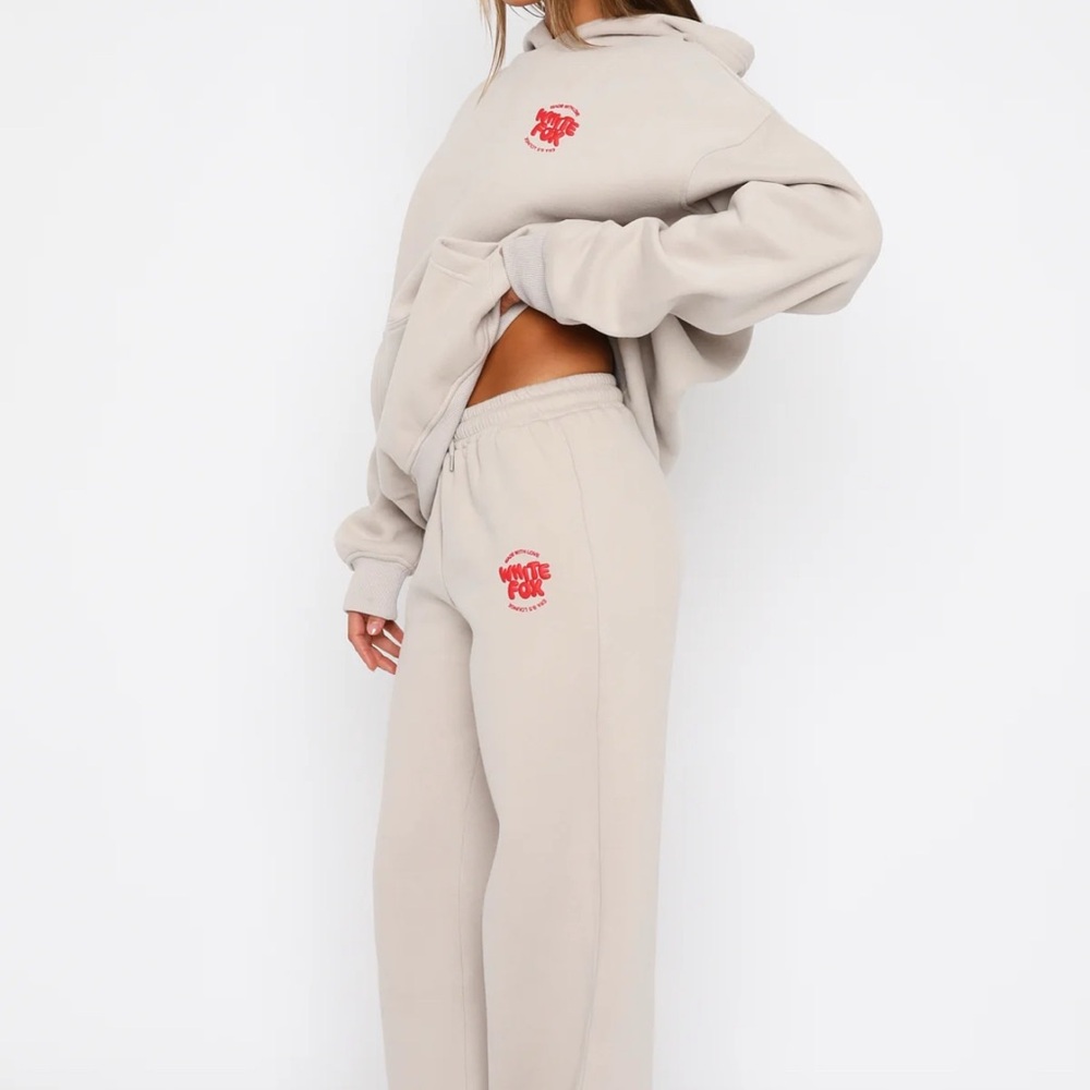 White Fox Sweatpants